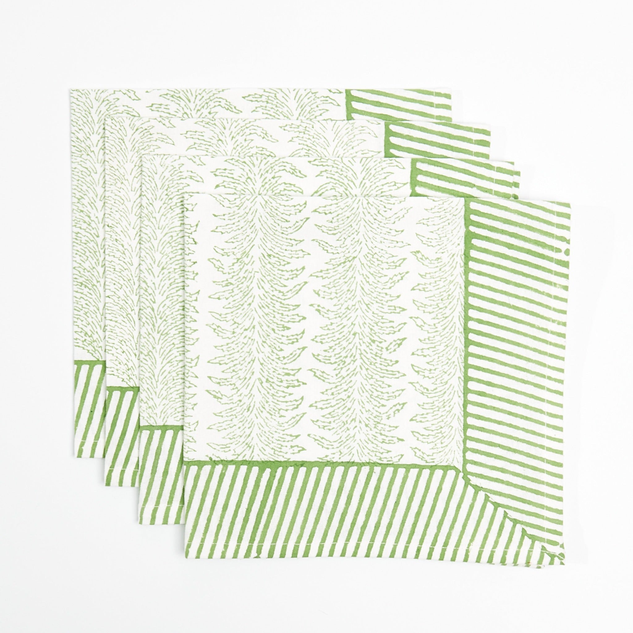 Green Mystique Napkins (Set of 4)