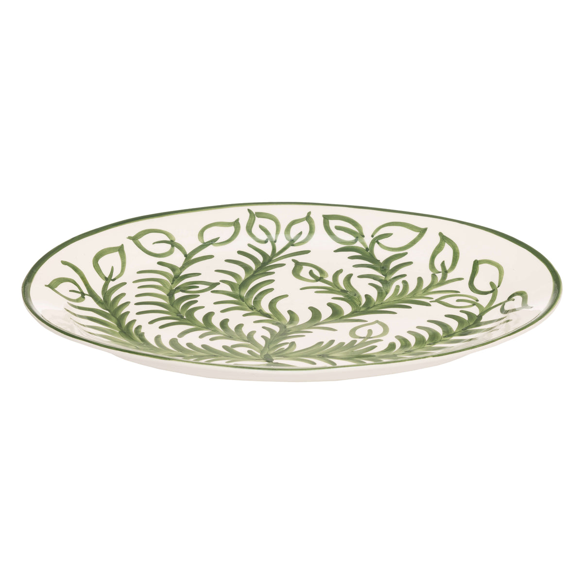 Large Green Vina Platter