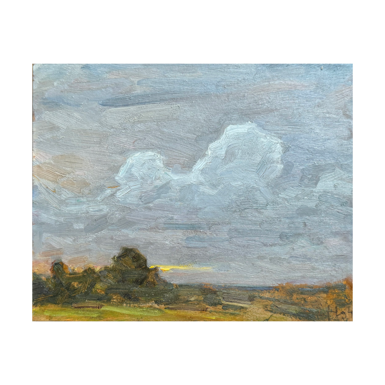 LIGHT BETWEEN CLOUDS