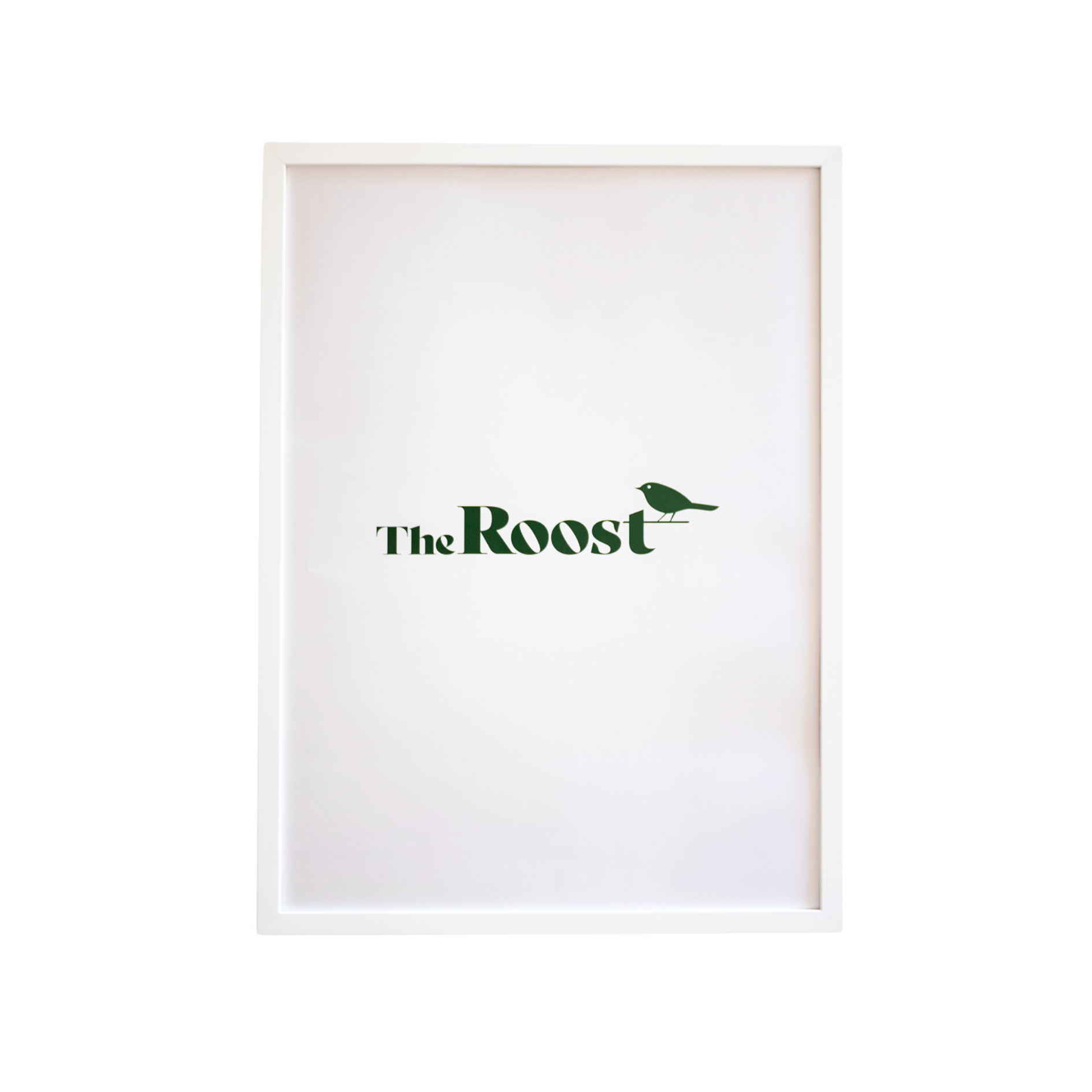 White Wood Frame