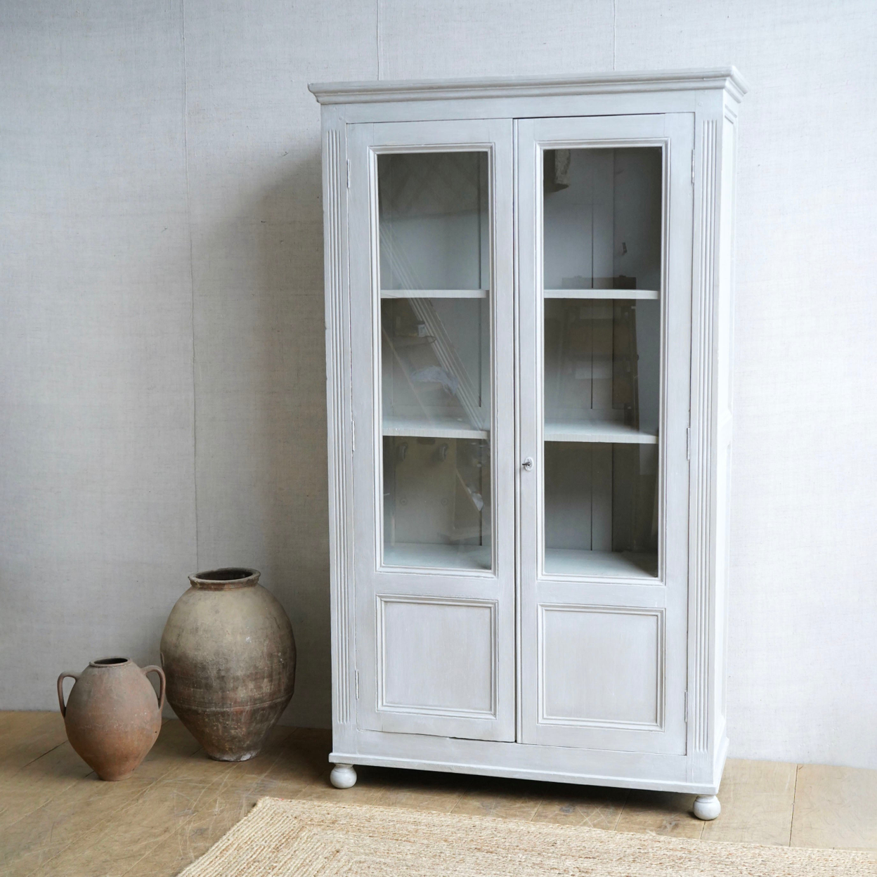 French 19c Glazed Cabinet