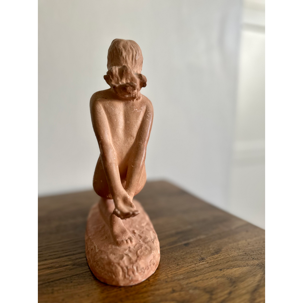 THE GYMNAST - TERRACOTTA STATUE