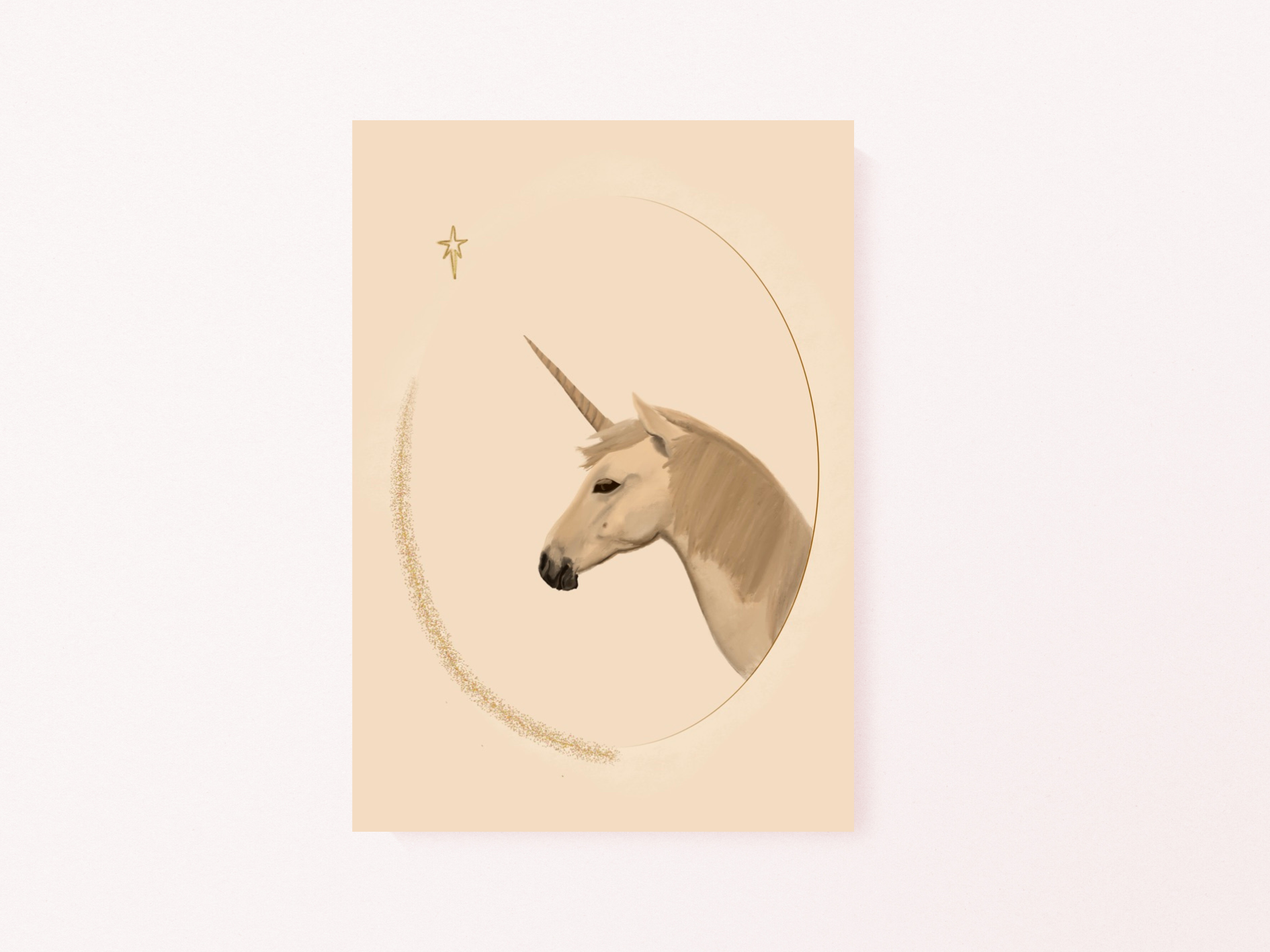 I believe in Unicorns Art Print