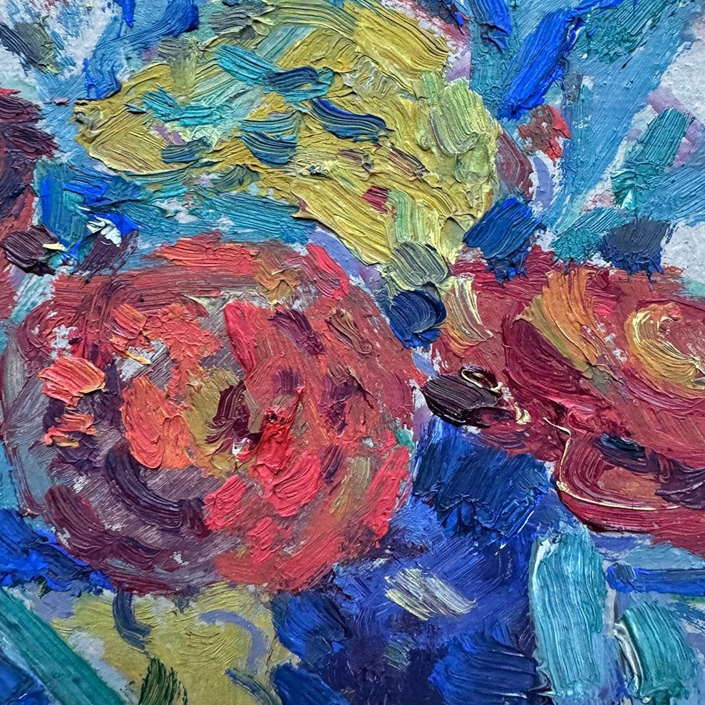 Jug of Flowers Oil Painting