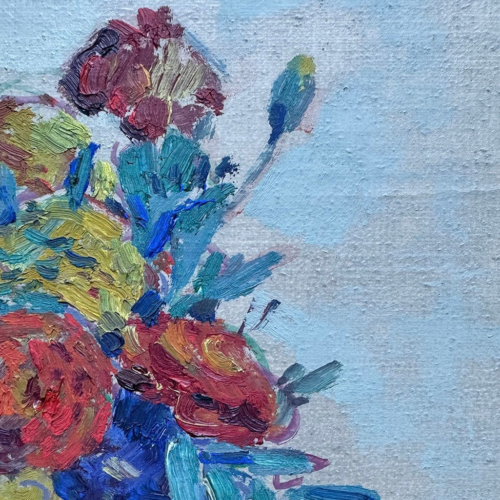 Jug of Flowers Oil Painting
