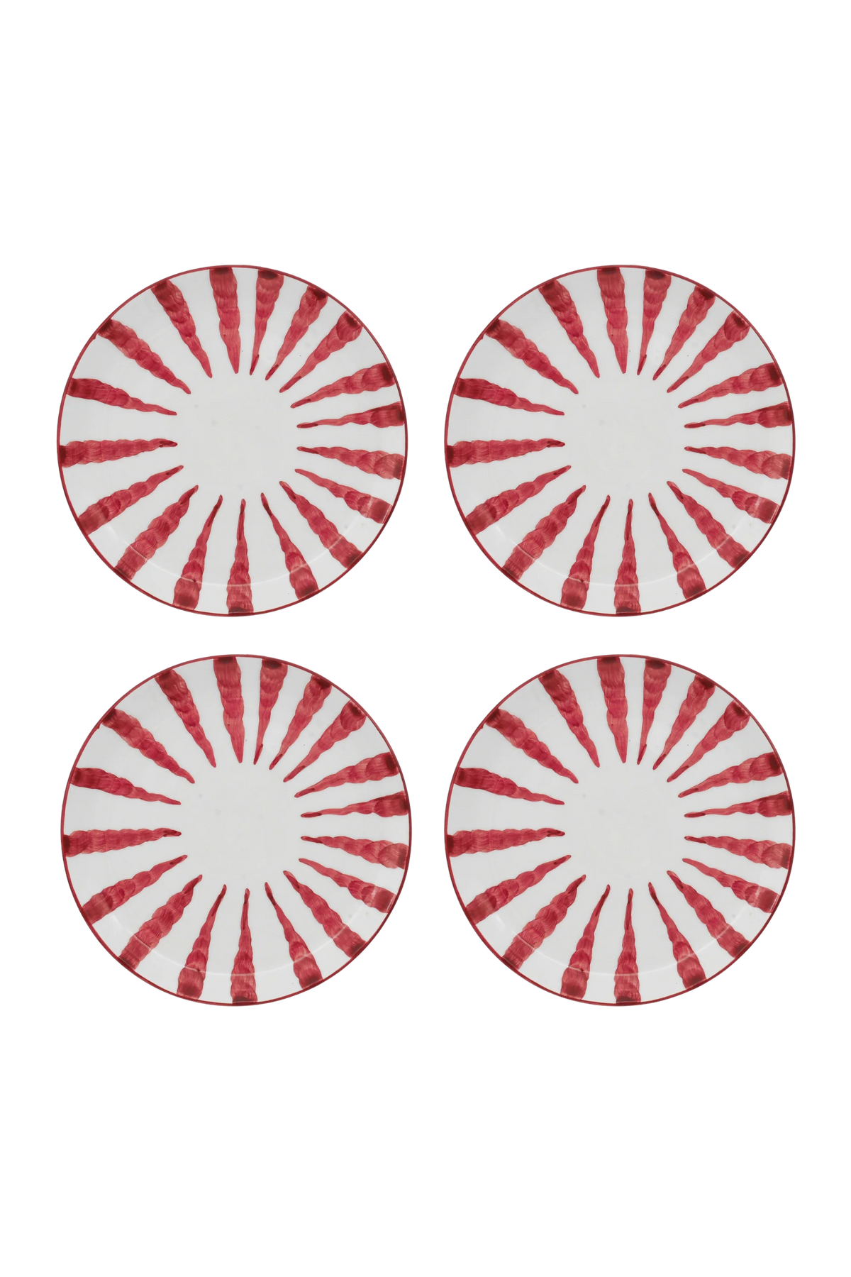 Wave Dinner Plate - Grenadine