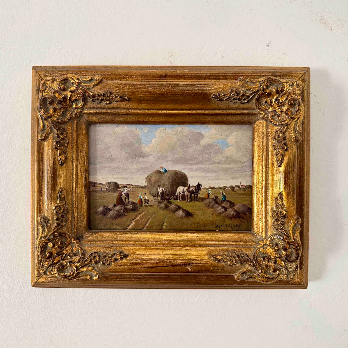 The Haymakers Oil Painting