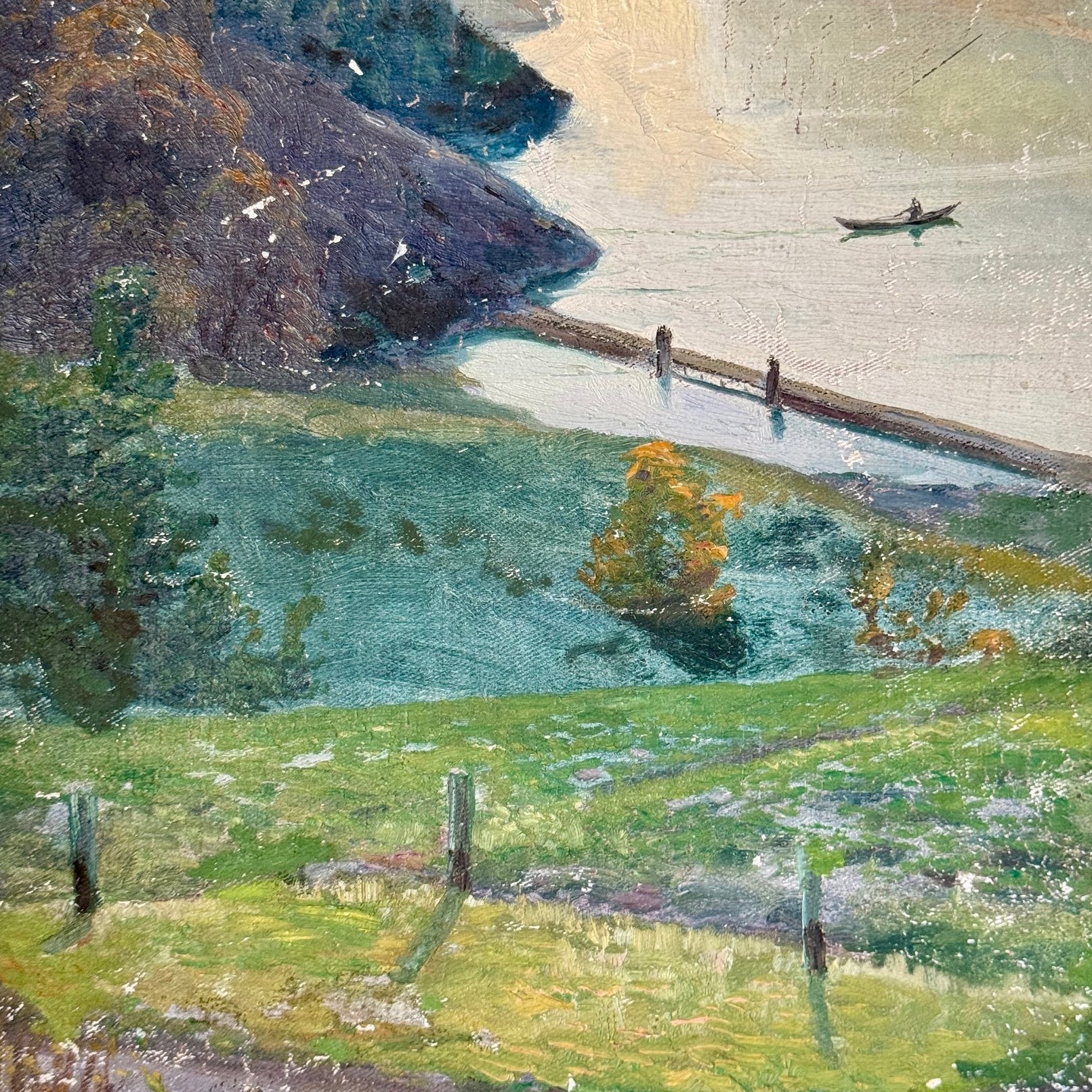The Rower Oil Painting