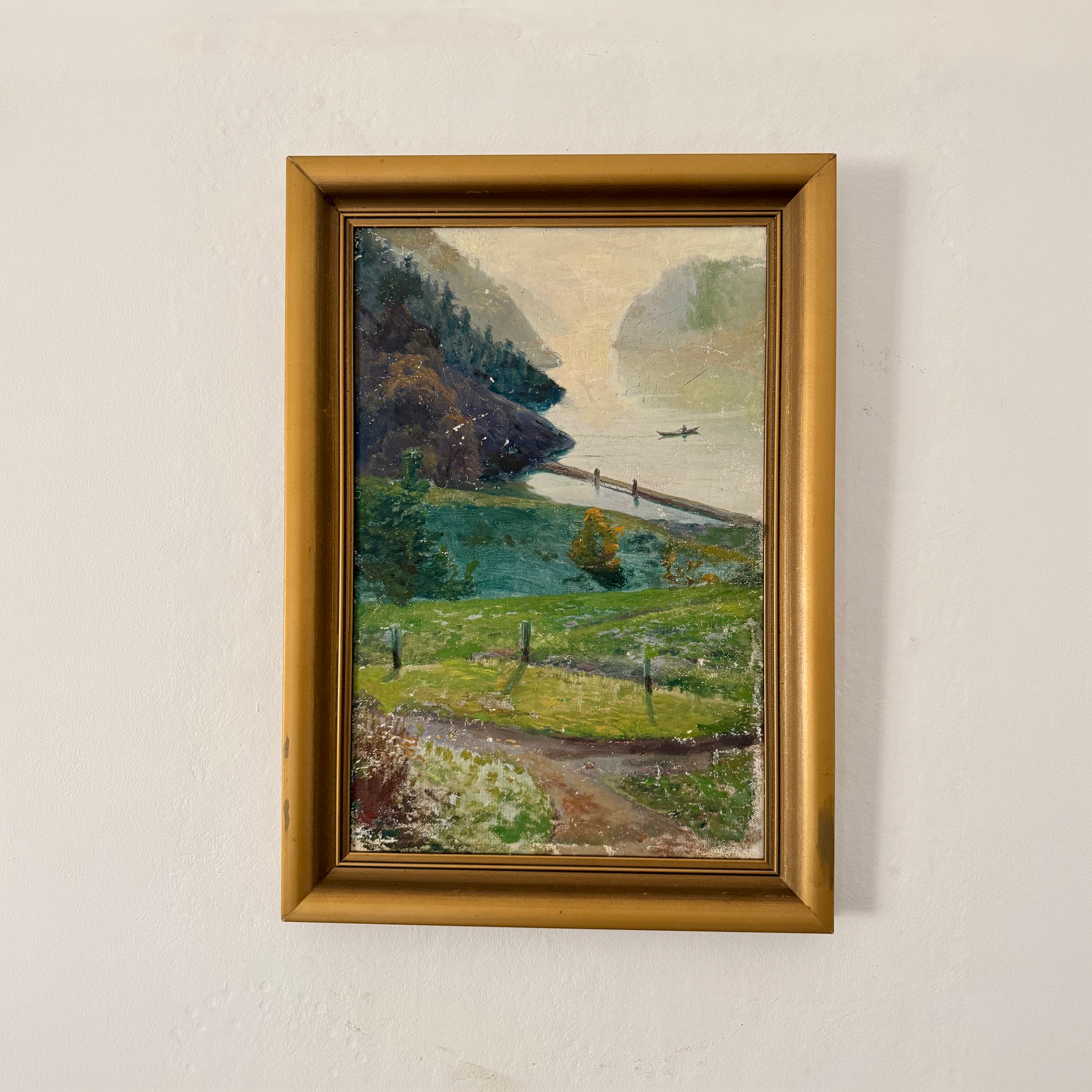 The Rower Oil Painting