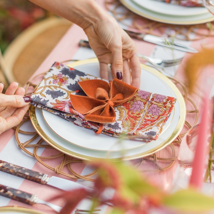 Woven Rattan Placemat