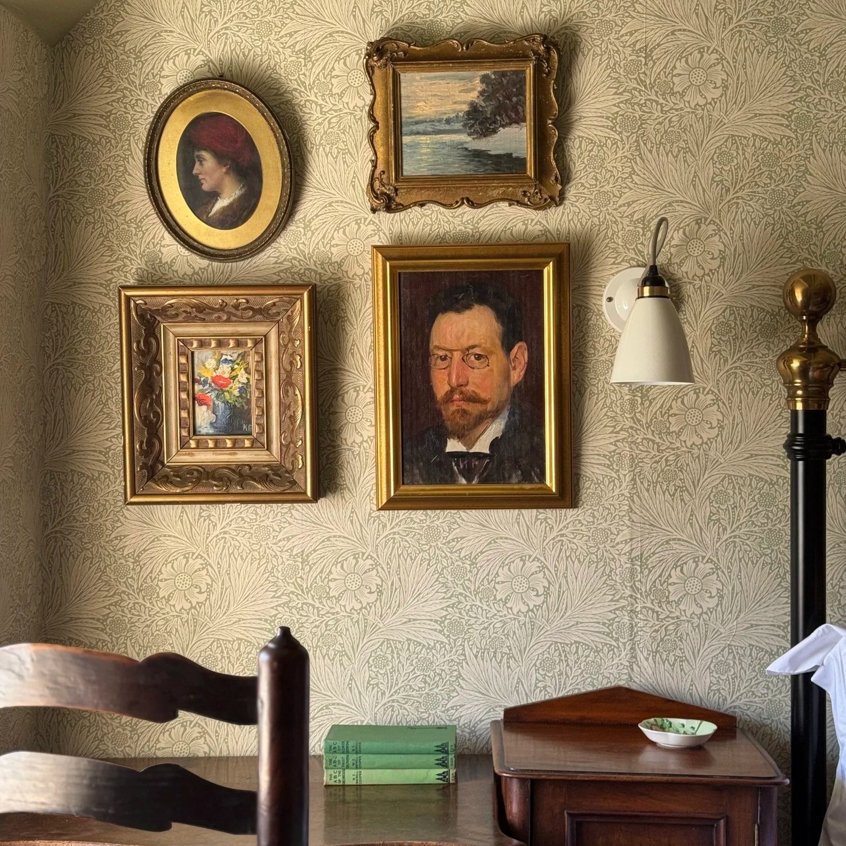 The Red Turban Oil Painting