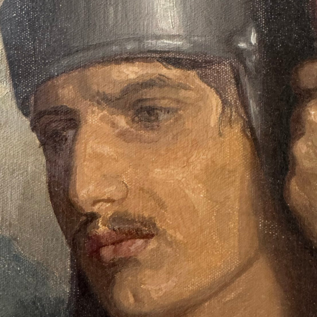 The Soldier Oil Painting