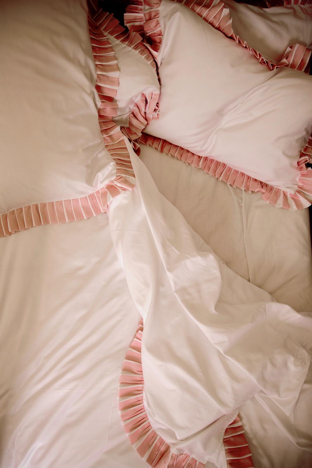 Marshmallow Stripe Pillowcase Pair