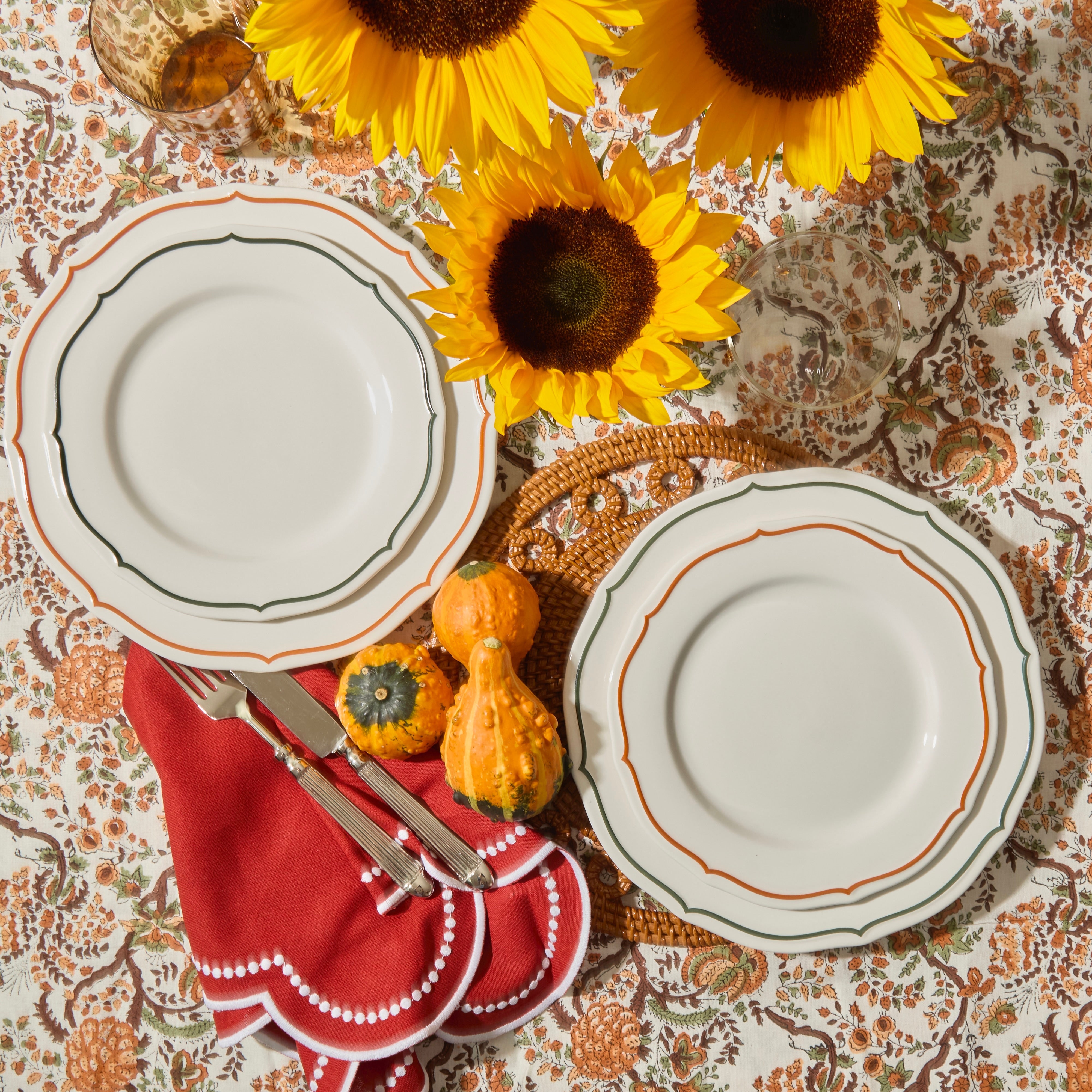 The Everyday Side Plate - Burnt Orange