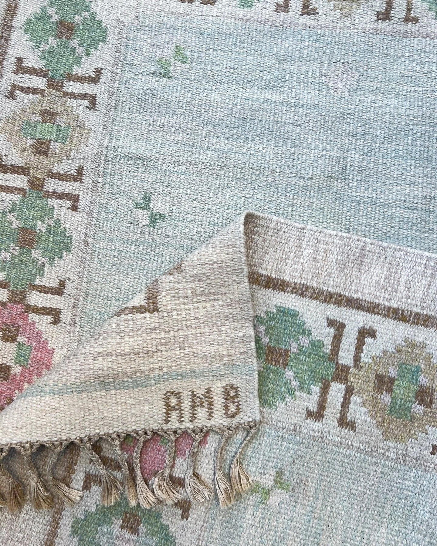 1950's Swedish flatweave by Anne Marie Boberg