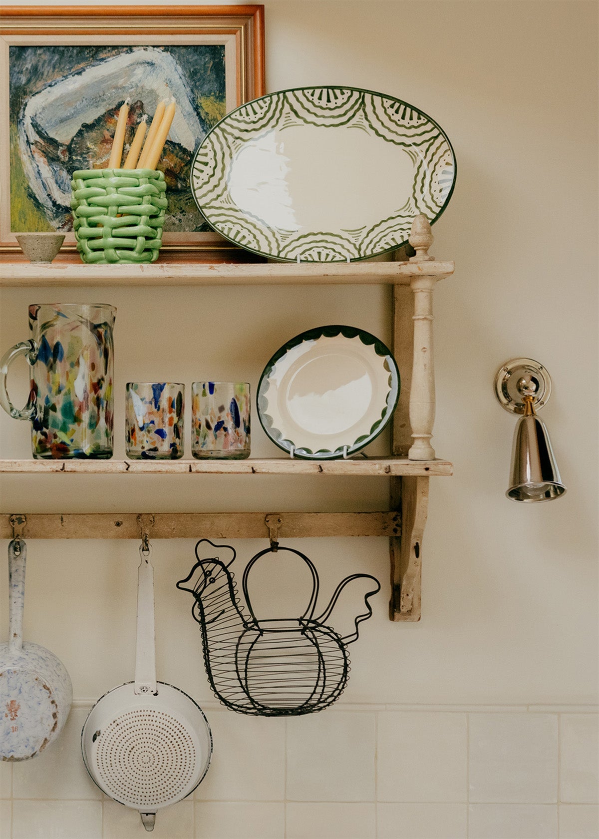 Green Scallop Side Plate | Singles & Set of 4