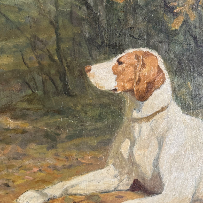 The Pointer Oil Painting