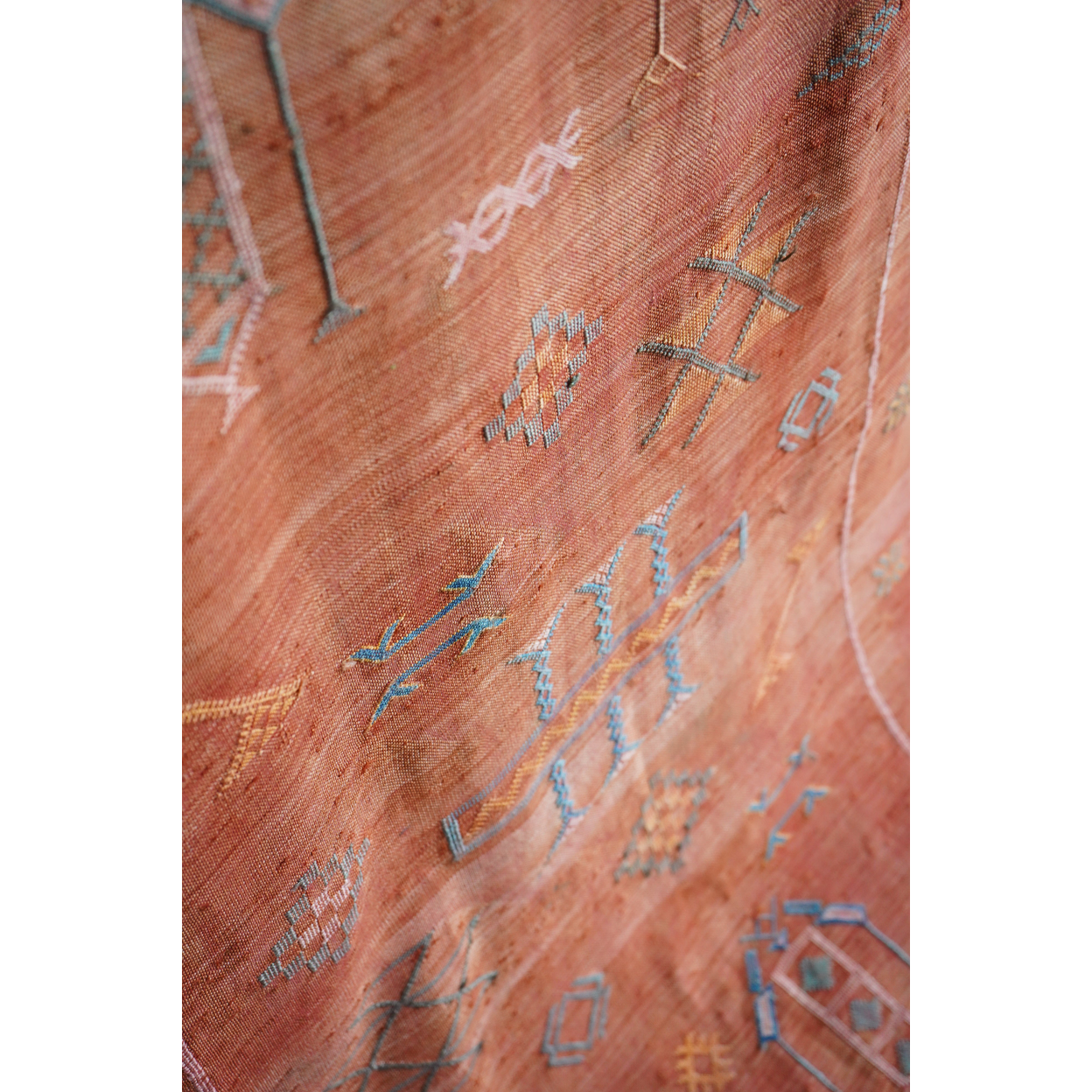 Moroccan Cactus Silk Rug