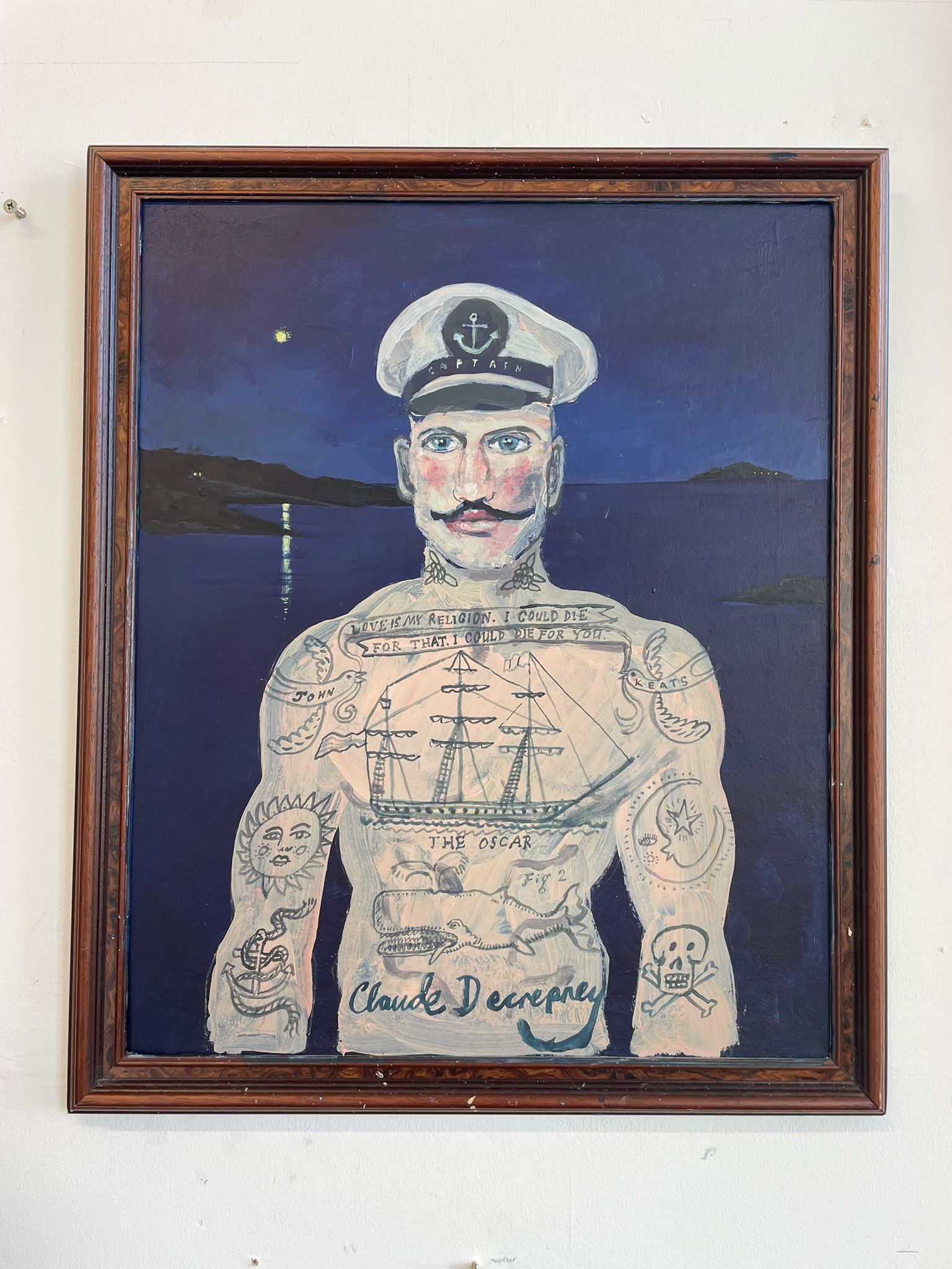 "I Could Die For You” Painting by Gary Ray Smith x Chloe Woods