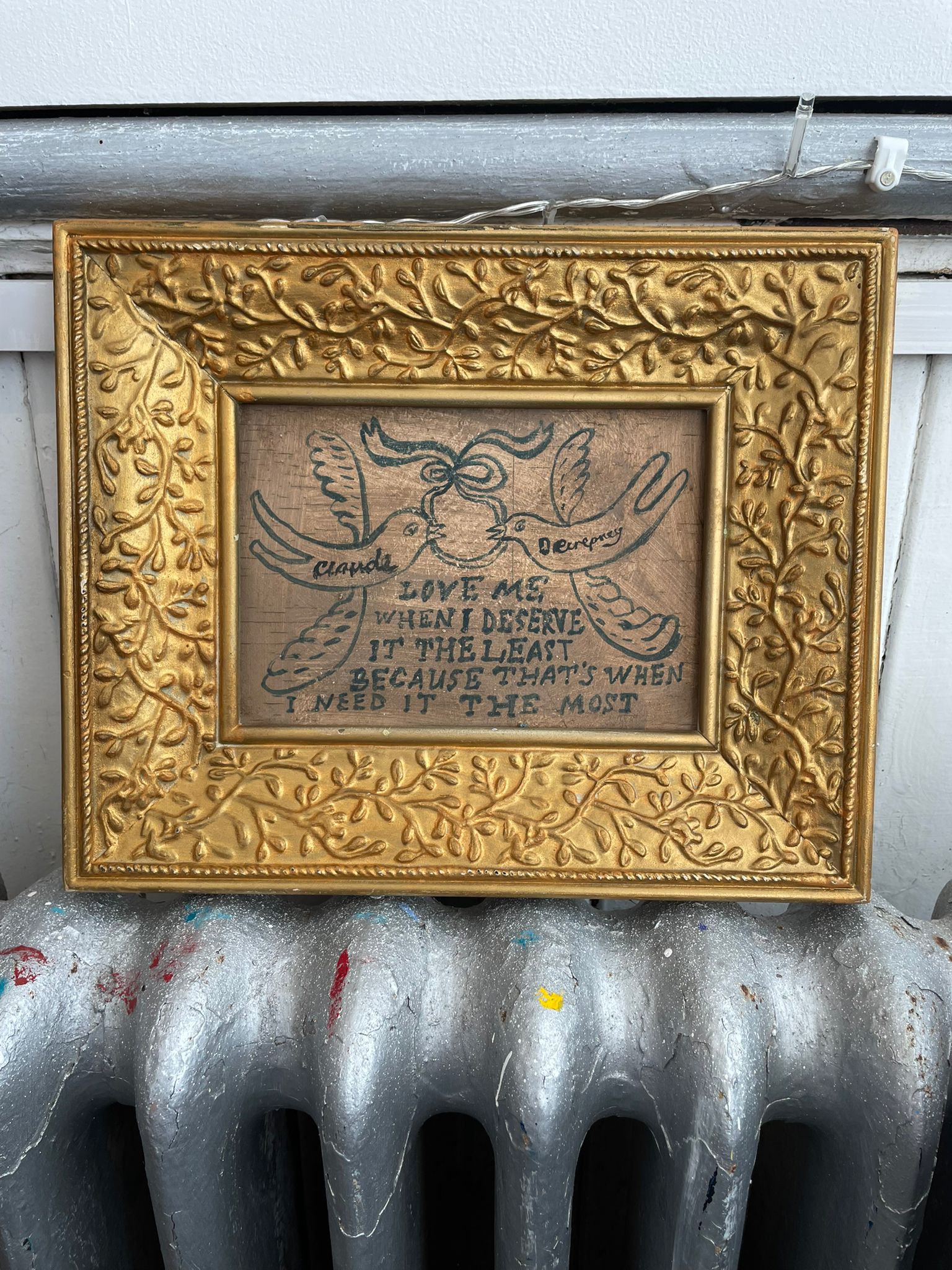 “Love me when..”