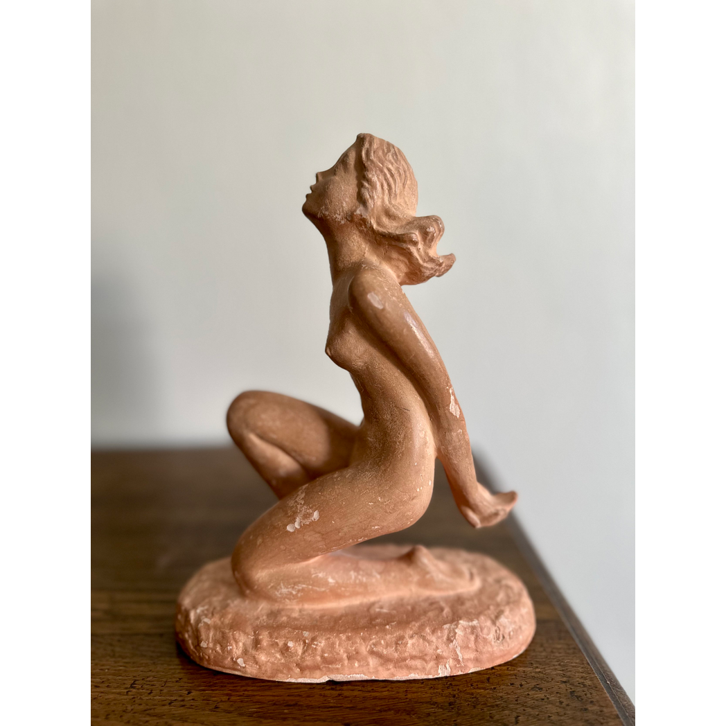 THE GYMNAST - TERRACOTTA STATUE