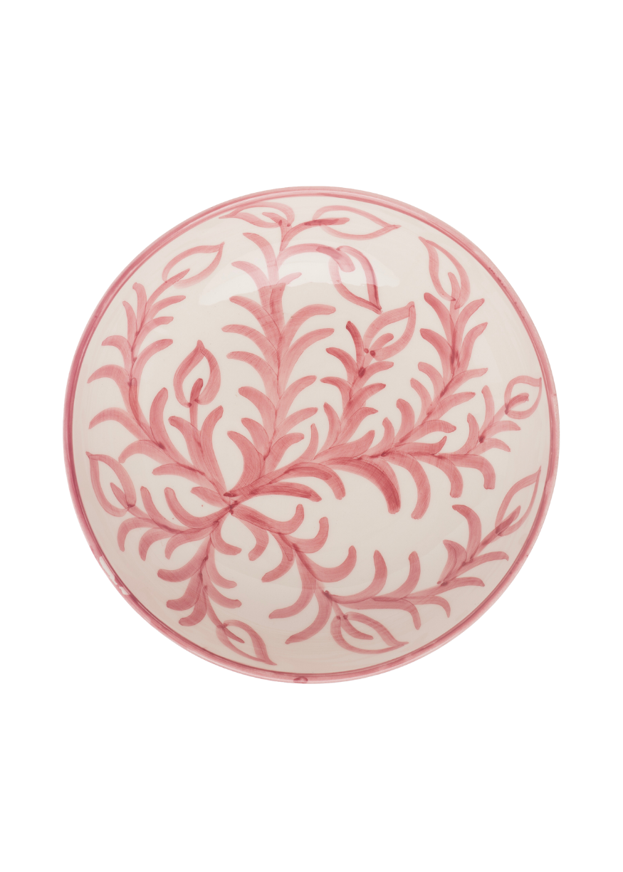Pink Vina Large Bowl