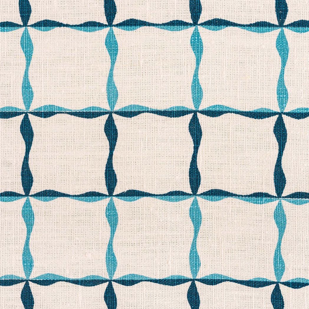 Ribbon Stripe (tones of blues)