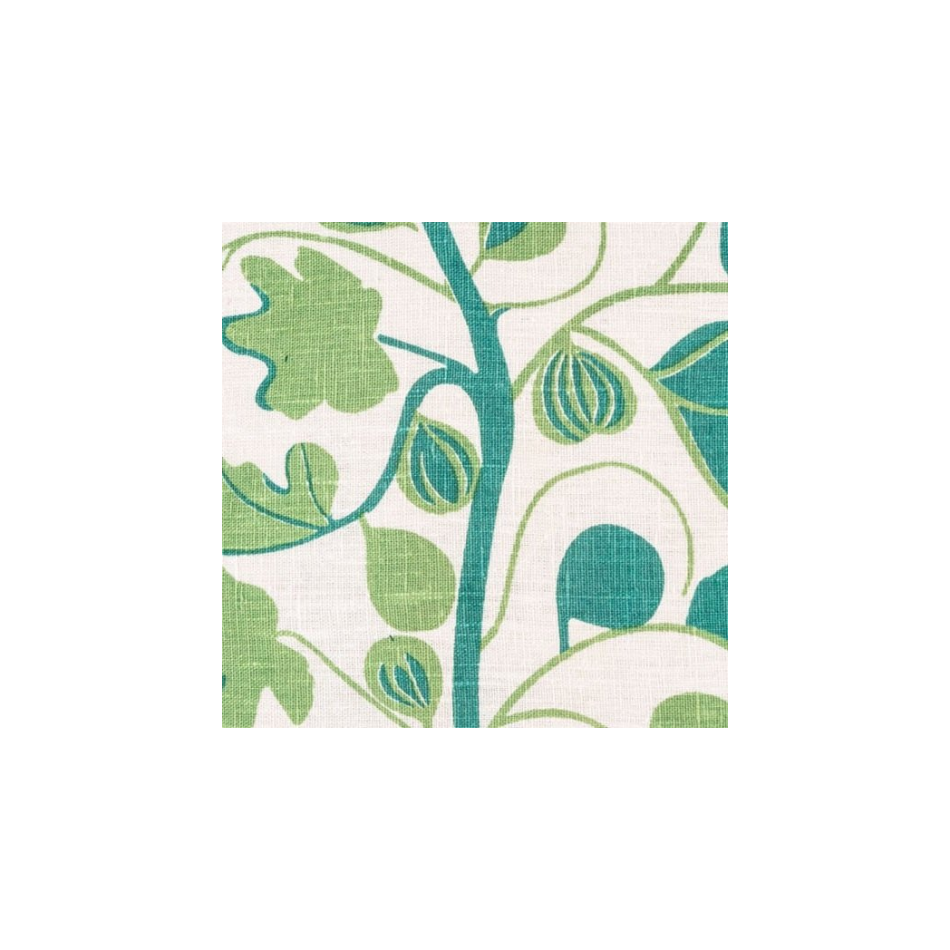 Figs Cushion (tones of green)