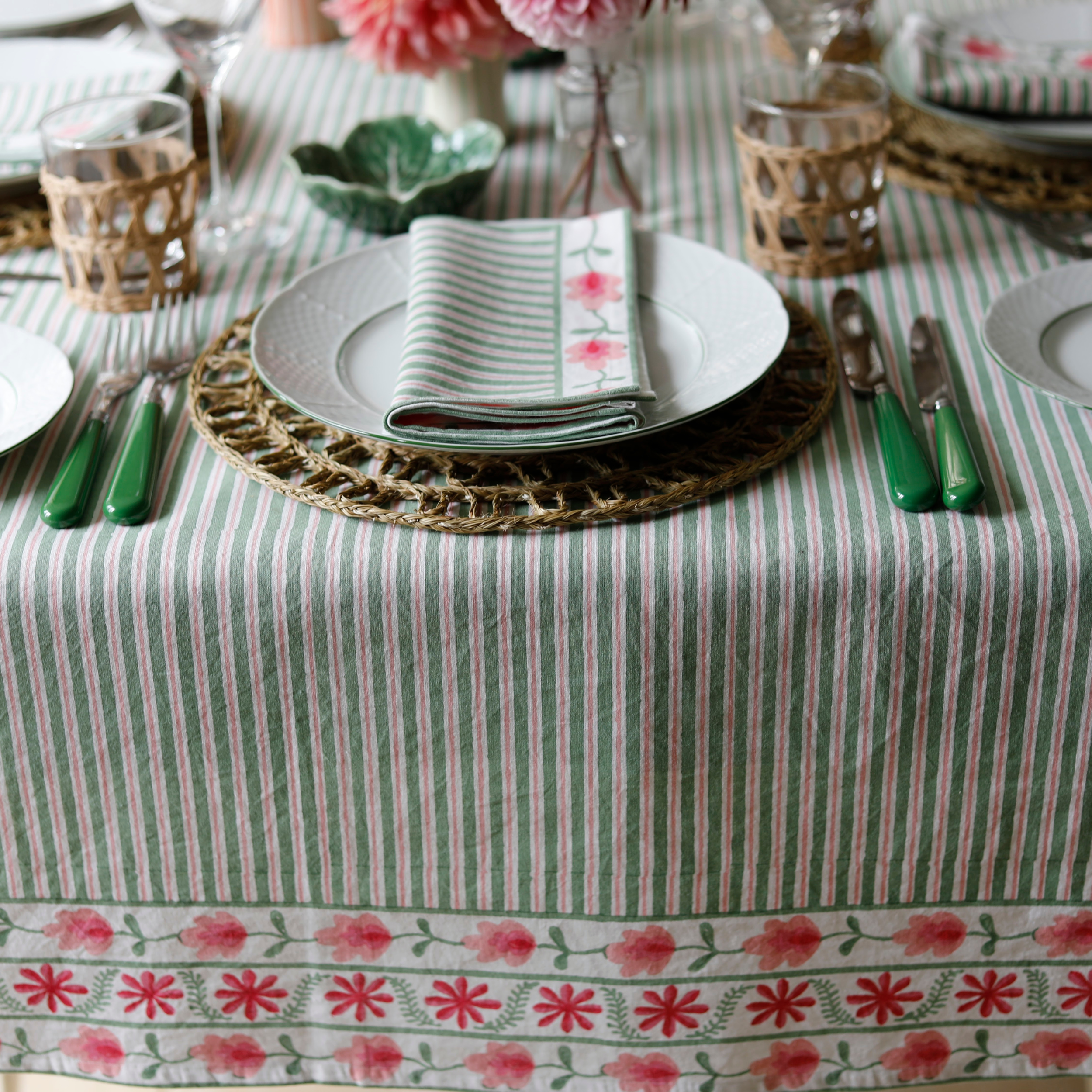 Suzani Stripe Napkins - Set of 4