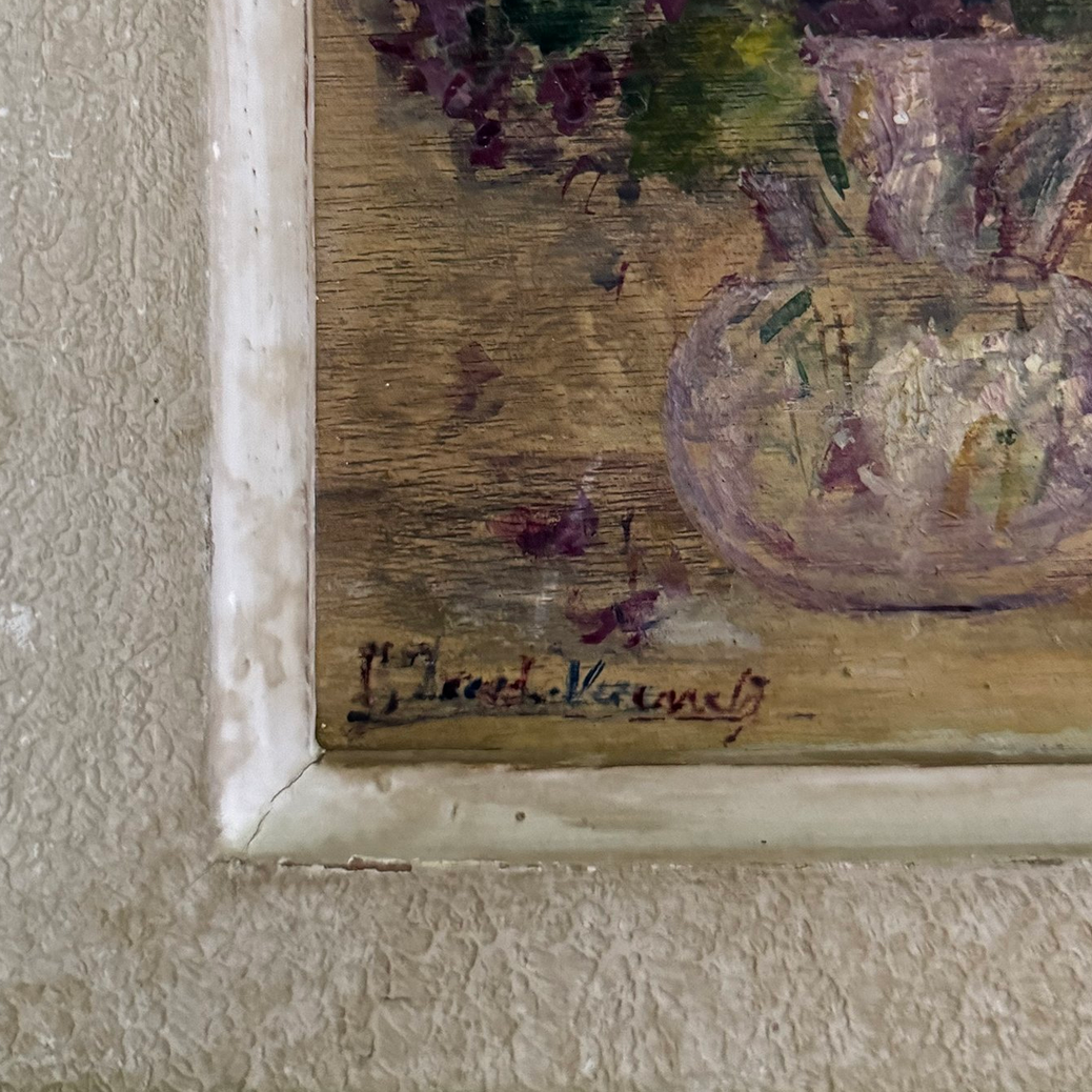 Les Fleurs Violettes Oil Painting