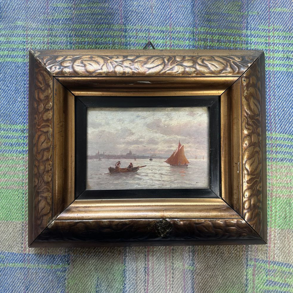 Silver Sea Oil Painting