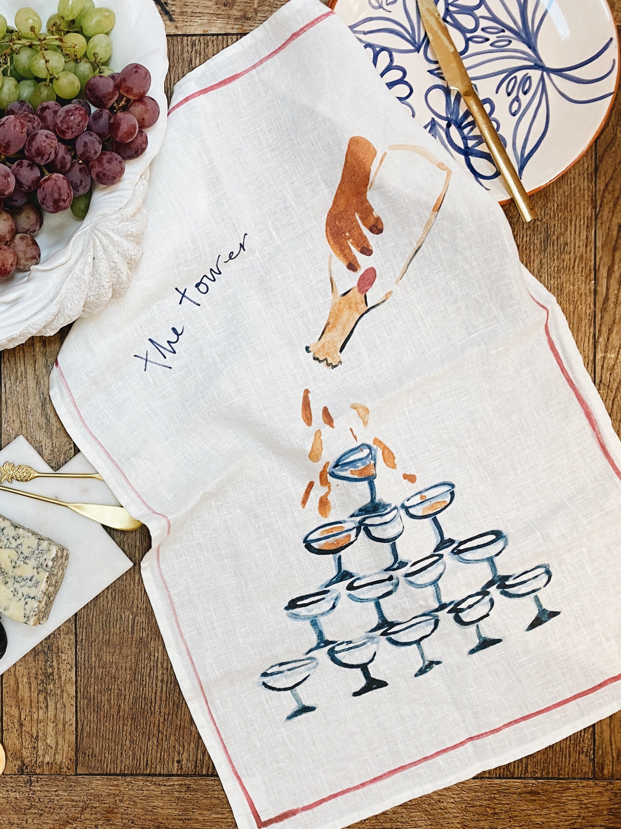 The Tower Linen Teatowel