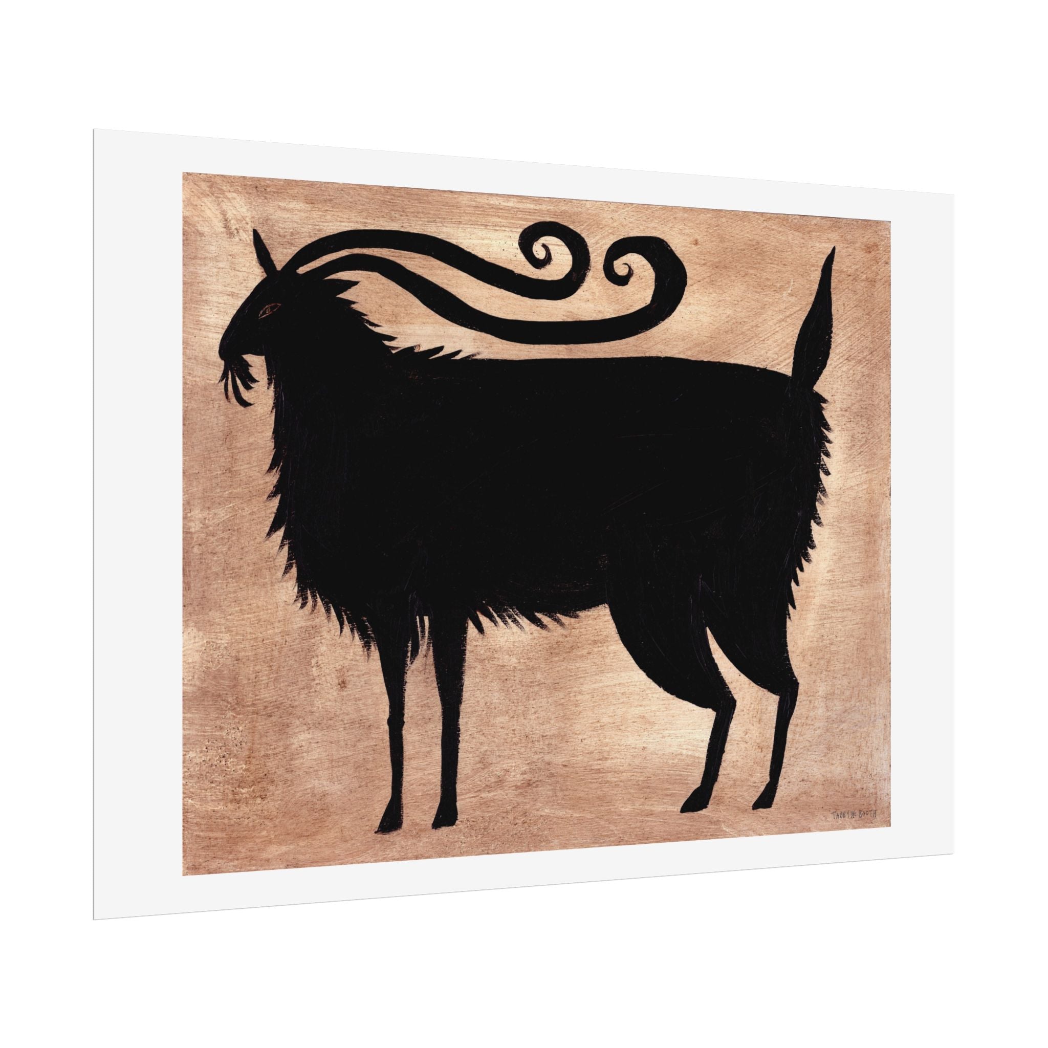 Tabby Booth Fine Art Print of Painting • GOAT