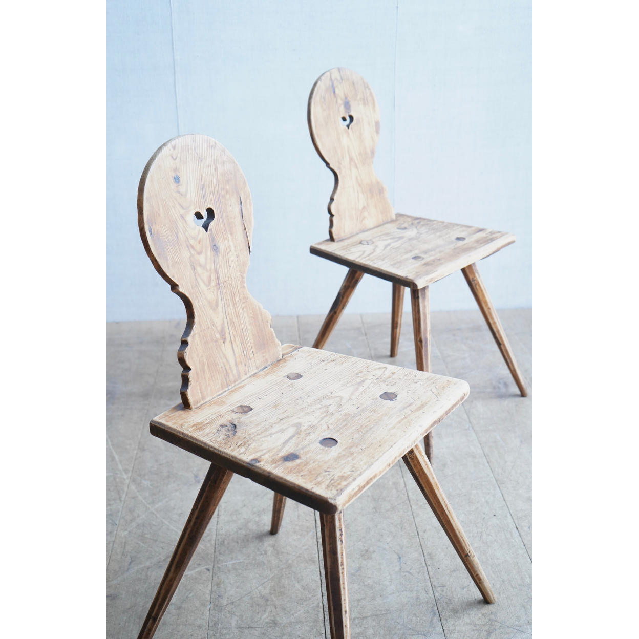Pair of Folky Chairs