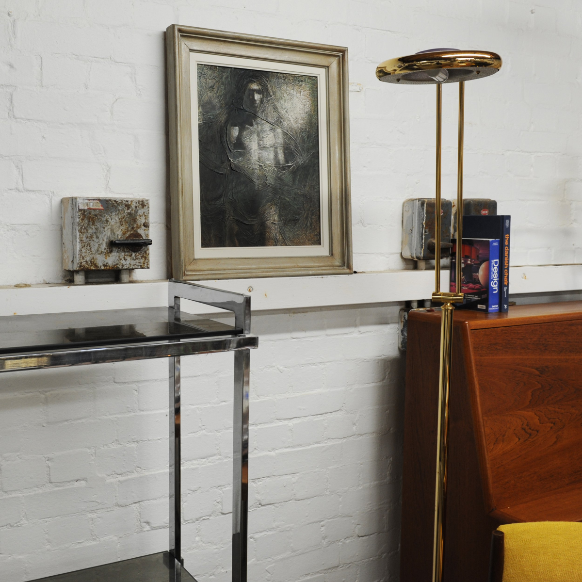 Shelving unit crafted by Tim Bates for Pieff Lisse, 1970s