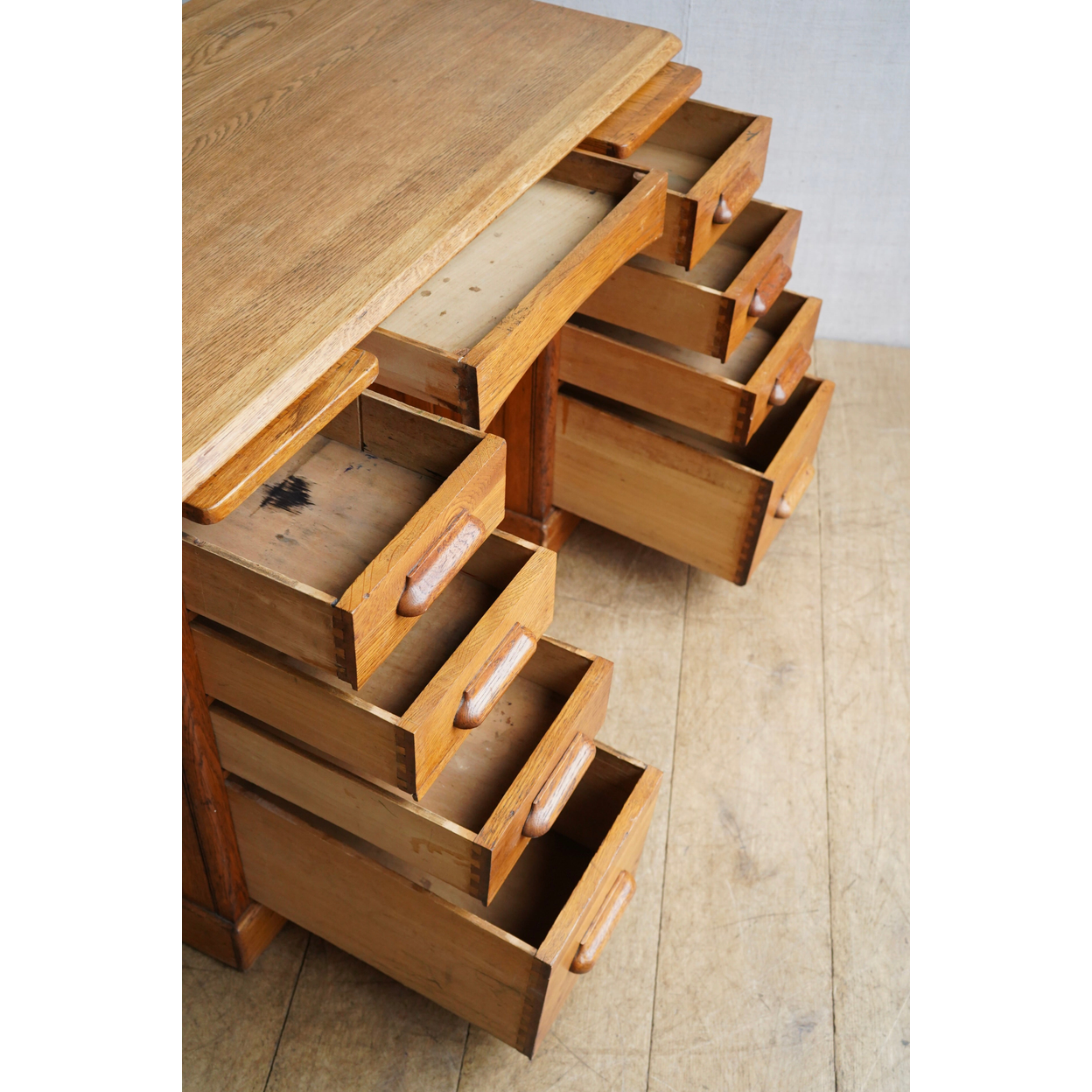 Mid Century Oak Desk