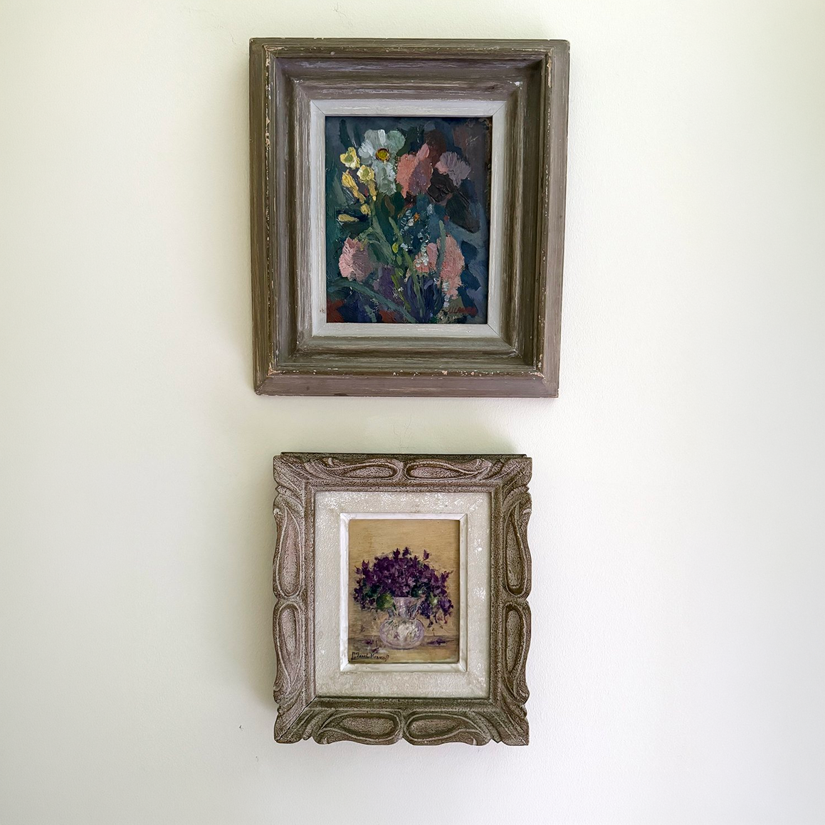 Les Fleurs Violettes Oil Painting