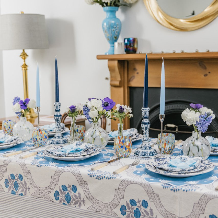 Blue Lotus Tablecloth