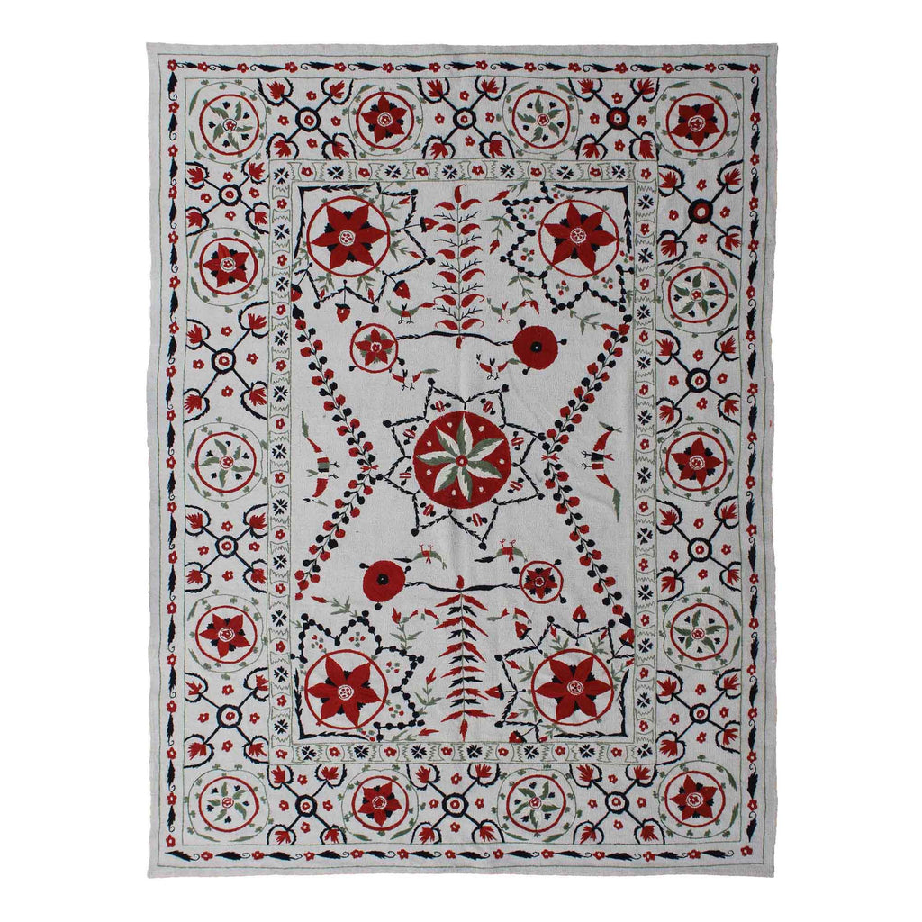 Decorative Suzani Kilim Rug