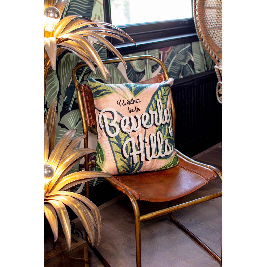 Beverly Hills Needlepoint Pillow
