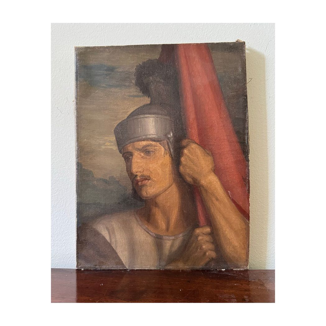 The Soldier Oil Painting