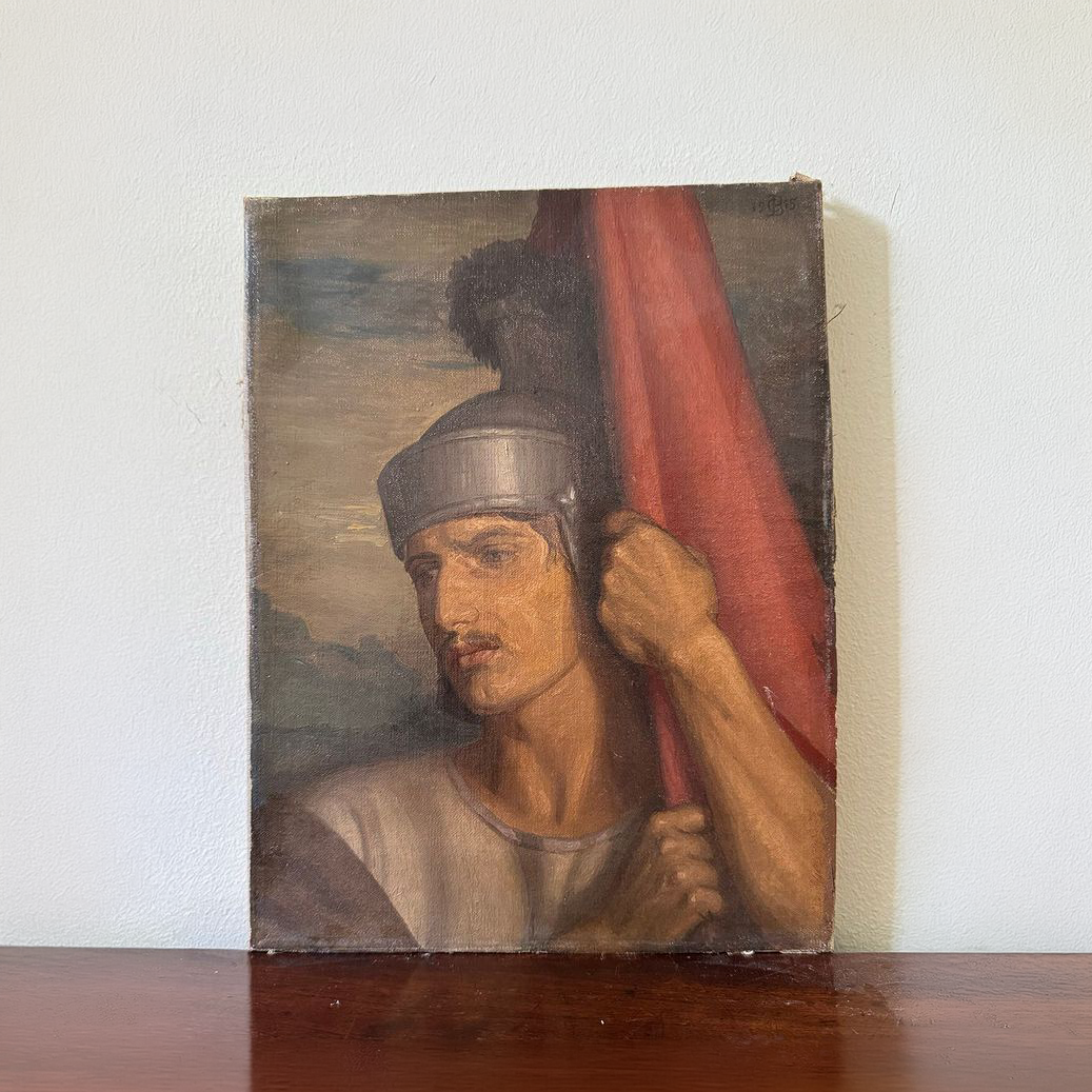 The Soldier Oil Painting