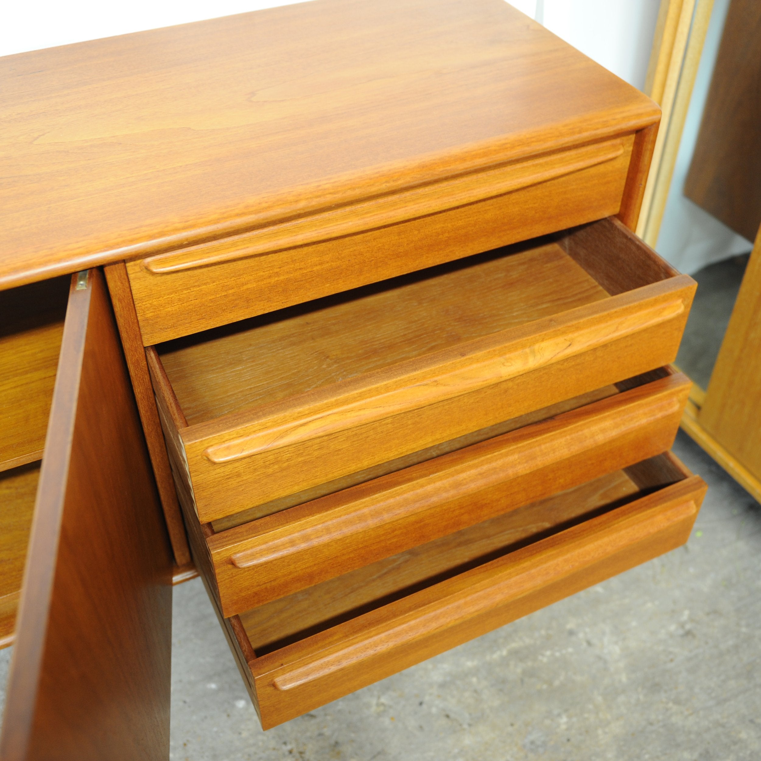 Danish Teak Sideboard by Bernhard Pedersen & Søn