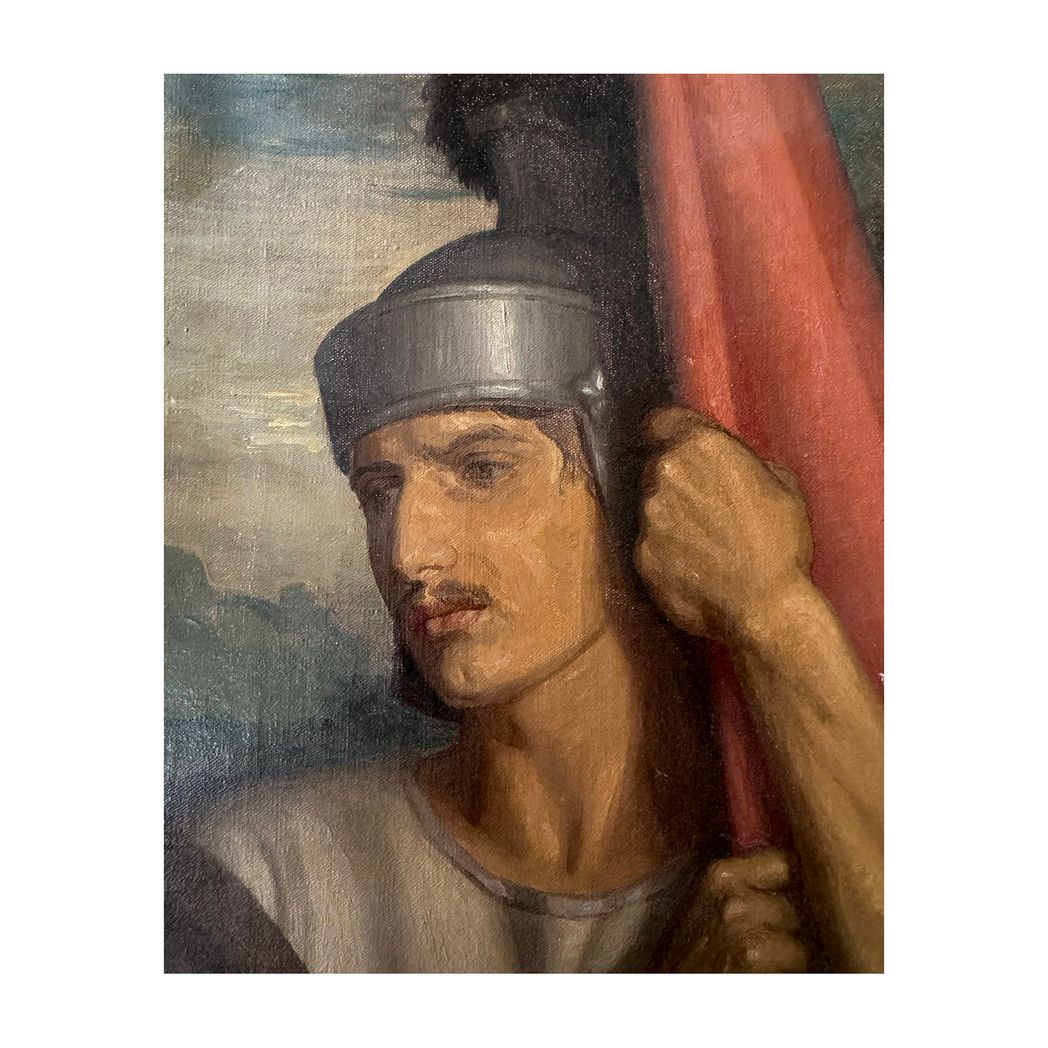 The Soldier Oil Painting