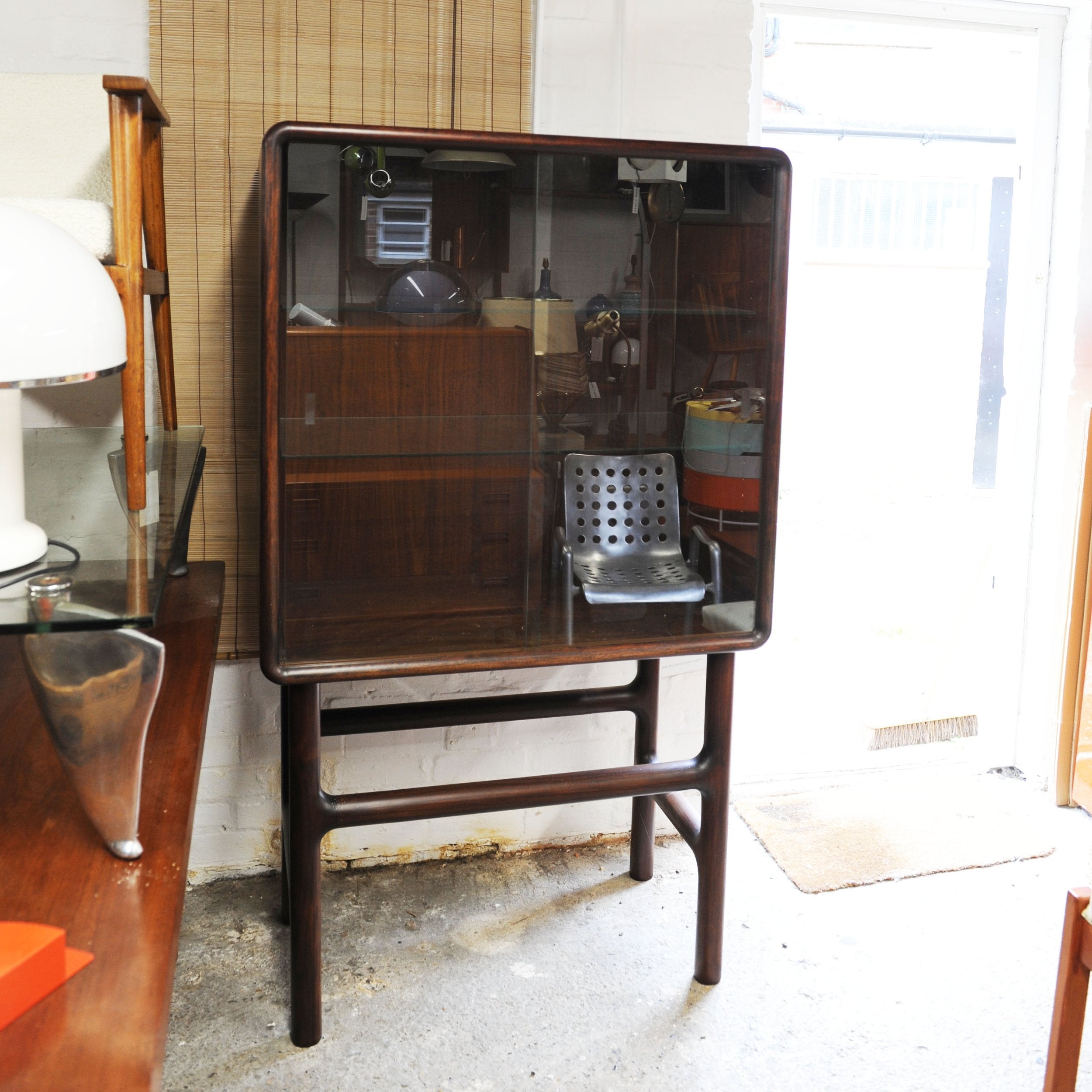 Danish Modern Rosewood Cocktail / Storage Cabinet