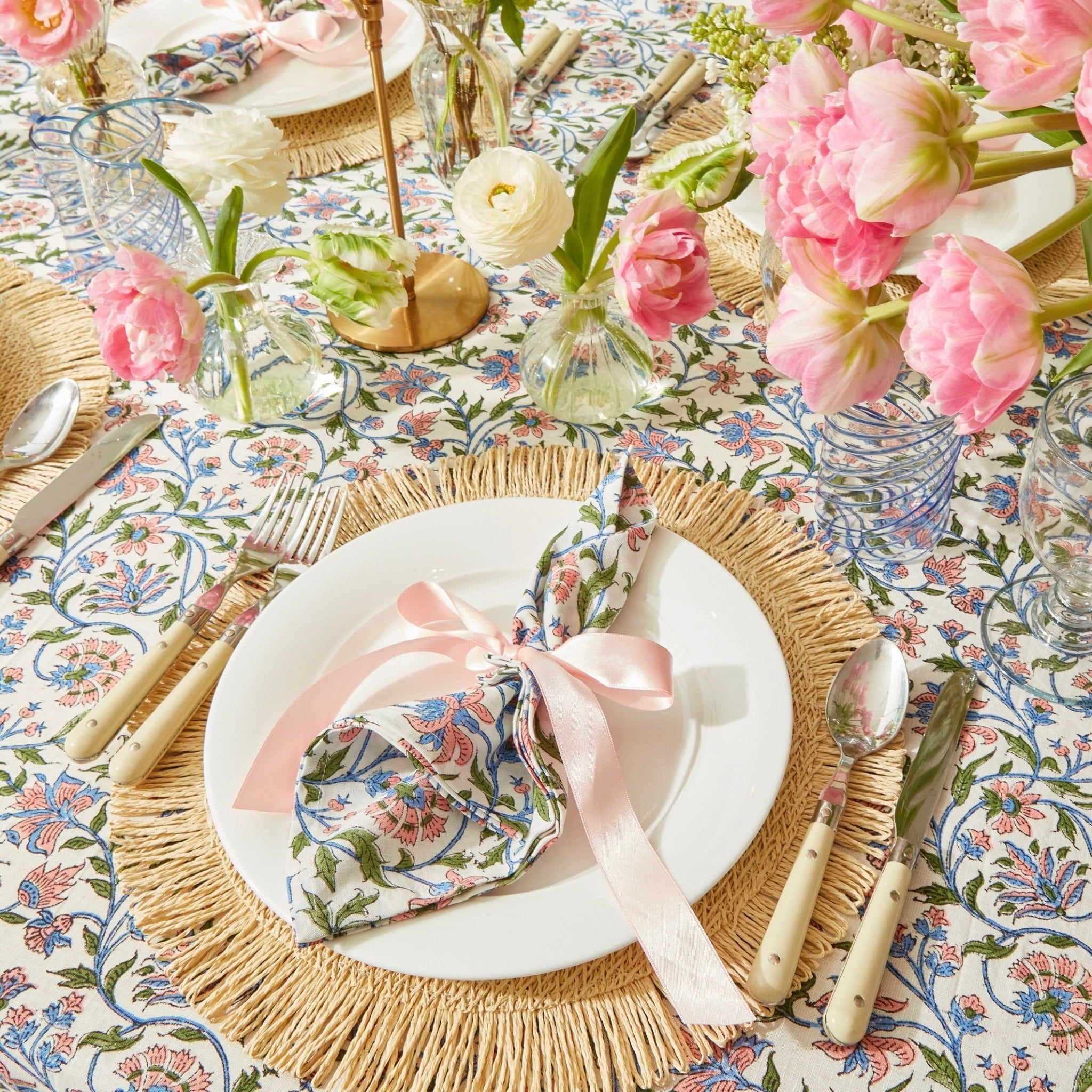 Fantasia Block Print Napkins (Set of 4)