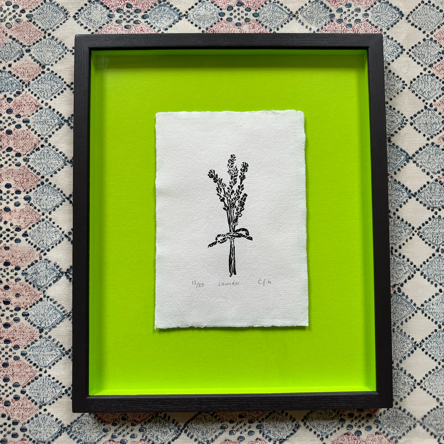 Mix of Lino Prints