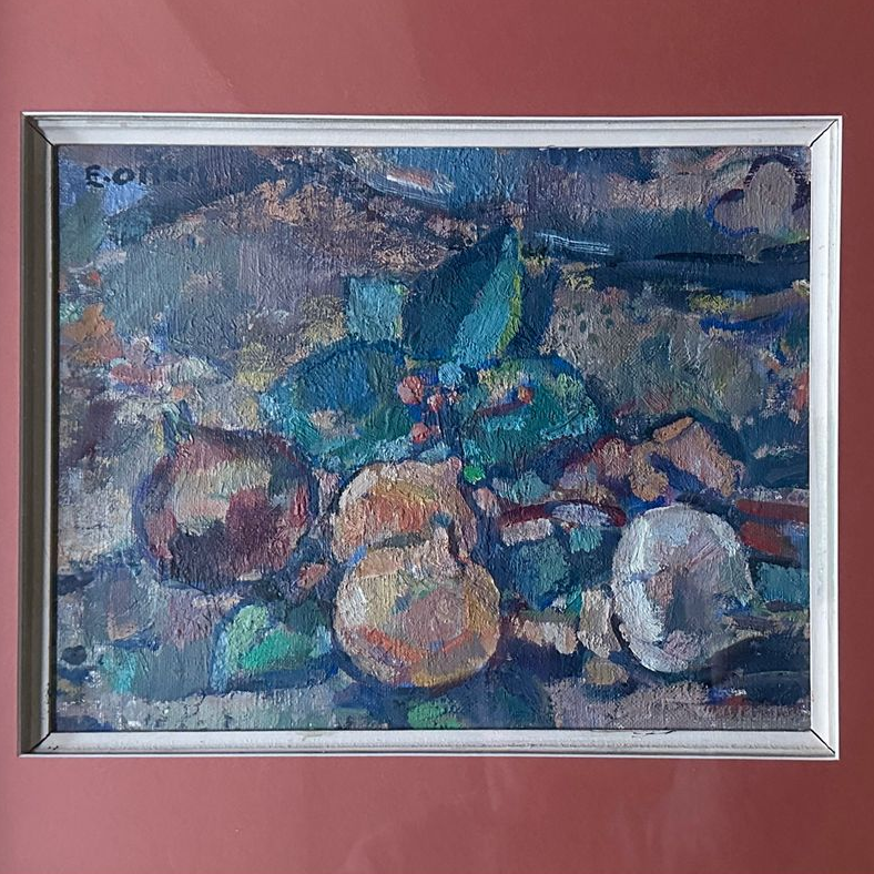 Onions Oil Painting