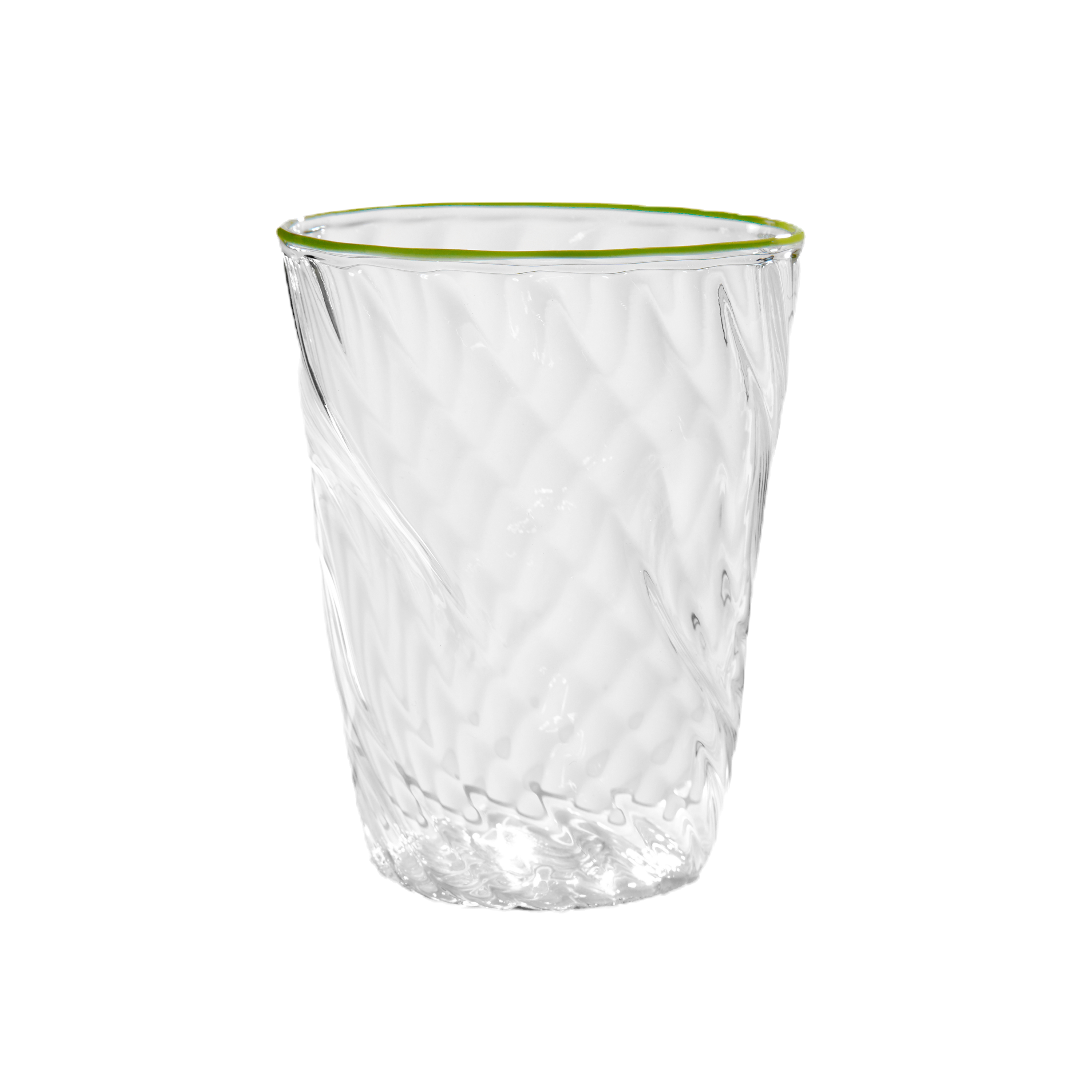 The Adrienne Venetian Tumbler in Green