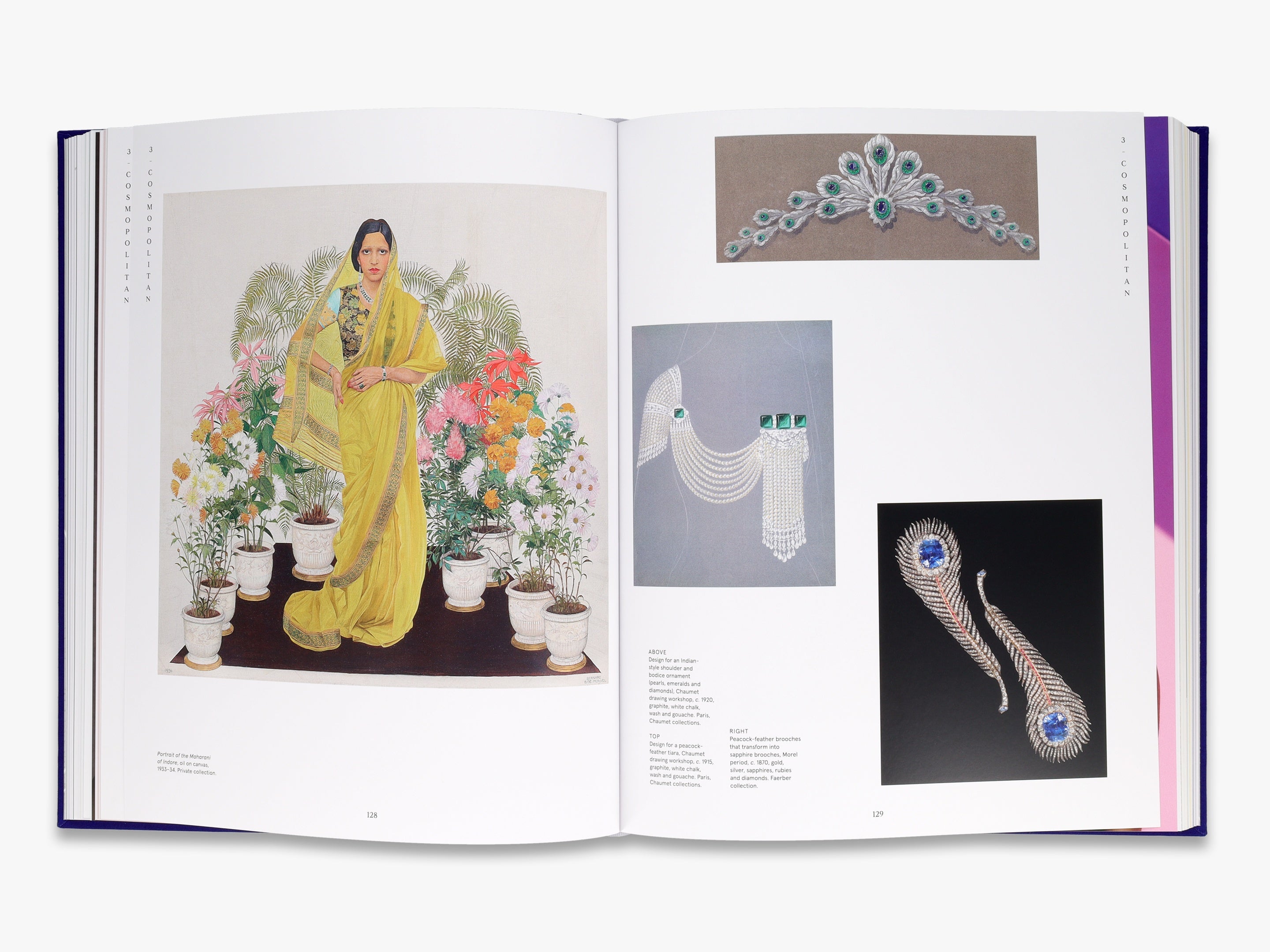 Bright Blue Coffee Table Books